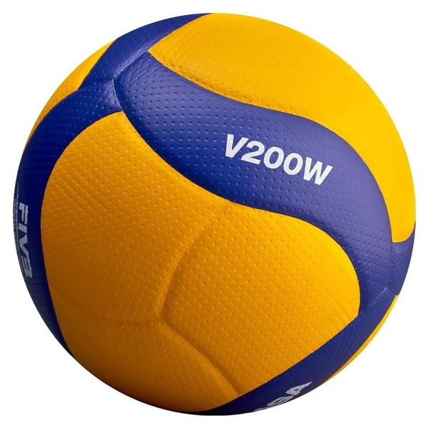 Мяч волейбольный Mikasa V200W, 5 размер купить по выгодной цене в ...