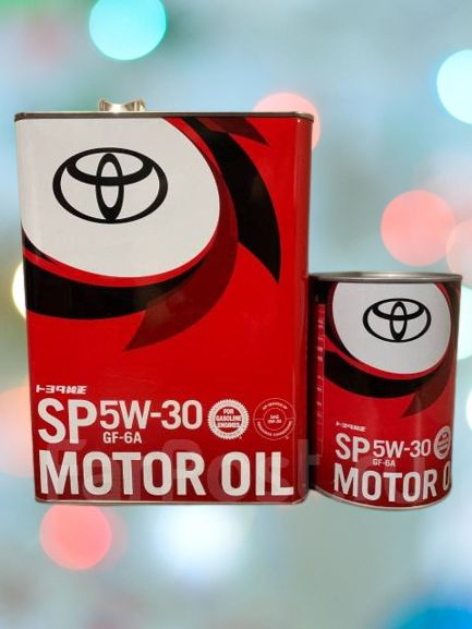 Масло моторное Toyota 5W-30 Синтетическое - купить в интернет-магазине ...