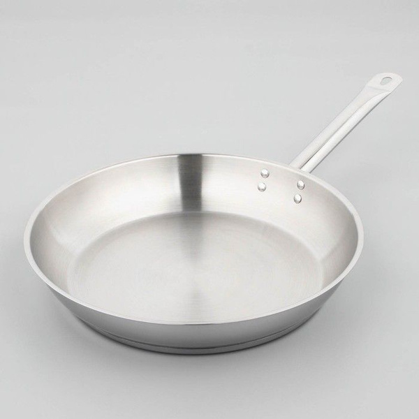 Сковорода КАТУНЬ сковородаобщепитнержавейка, 34 см купить c доставкой ...