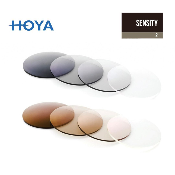 Фотохромная линза для очков HOYA Hilux Sensity 2 1.60 Hi-Vision ...