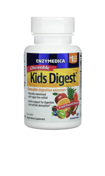 Пищеварительные Ферменты для Детей ENZYMEDICA Kids Digest 60 ...