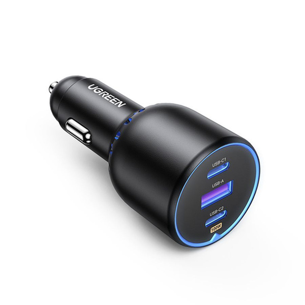 Автомобильное зарядное устройство Ugreen CD293 (90413) 2*USB-C PD+USB-A ...