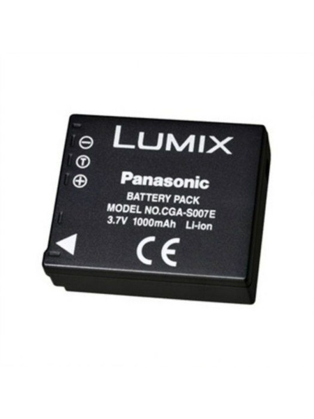 Batteria (CGA-S007, DMW-BCD10) per Panasonic Lumix