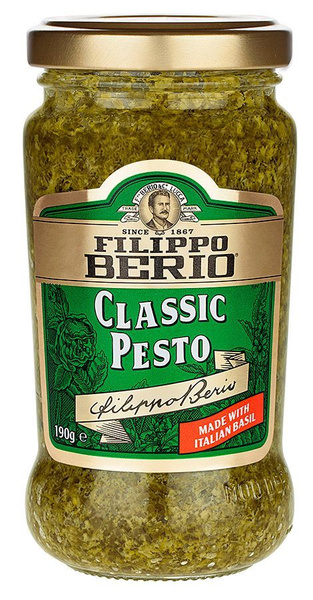 Соус Filippo Berio Песто классический 190 г - купить с доставкой по ...