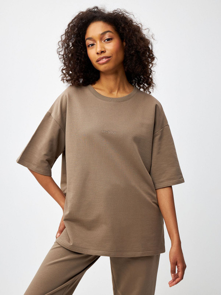 Футболка Sela, размер 50, цвет серый, 100% хлопок - купить по выгодной ...