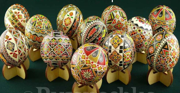 Подставка для кулича и яиц из дерева - купить с доставкой по выгодным ...