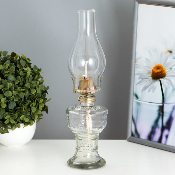 Керосиновая лампа декоративная 8х8х32 см - купить с доставкой по ...