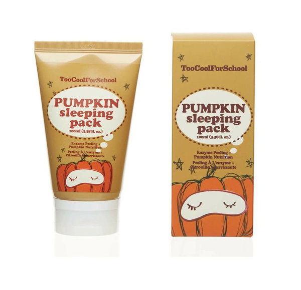 Ночная маска для лица с тыквой Too Cool For School Pumpkin Sleeping ...