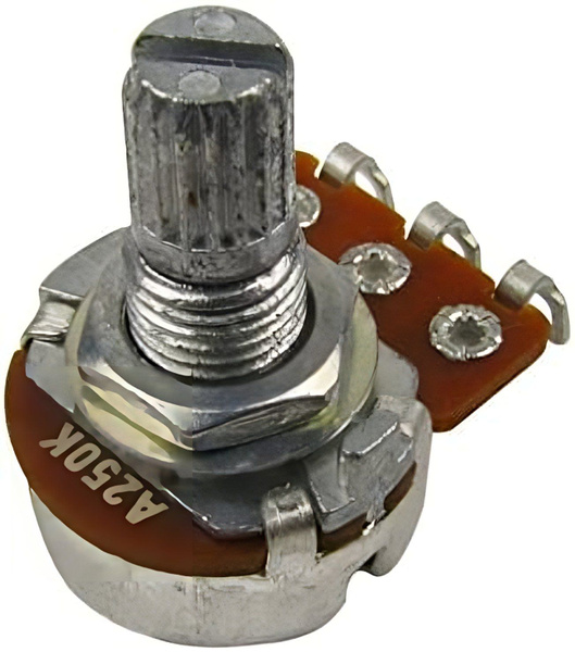 Потенциометр для гитары Musiclily M278 250 кОм логарифмический, 2 штуки ...