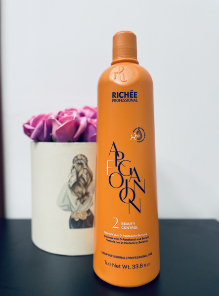 Richee кератин для выпрямления волос ARGAN e OJON - 1000 ml. - купить с ...
