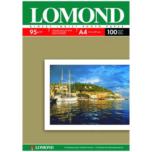 Фотобумага струйная A4 Lomond глянцевая 85г-100листов купить на OZON по ...