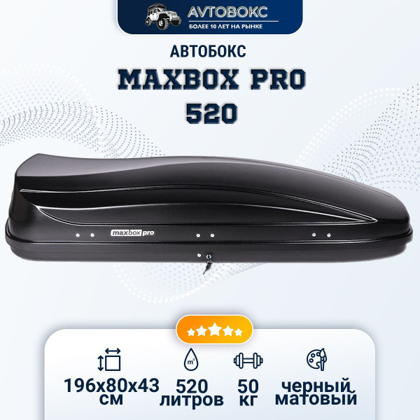 Багажный бокс MaxBox Pro._без усилителя_147295 - купить по доступным ...