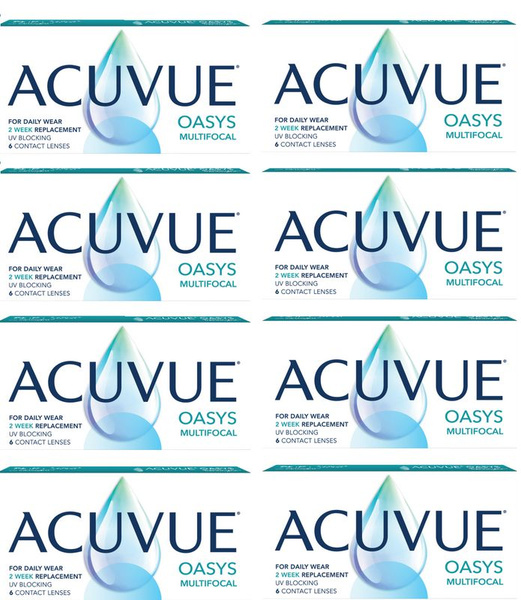 Oasys Multifocal +2.25 / HIGH(высокая аддидация) / 8.4 / 14.3 / 48 штук ...
