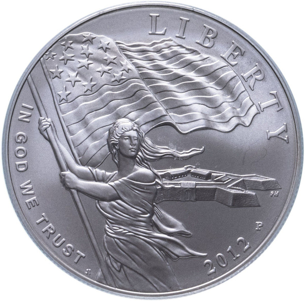 Монета США 1 доллар dollar 2012200 лет гимну США - купить в интернет ...