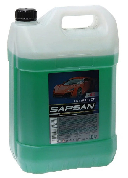 Антифриз Sapsan SAPSAN (Юг)_зеленый, Готовый раствор купить по выгодной ...