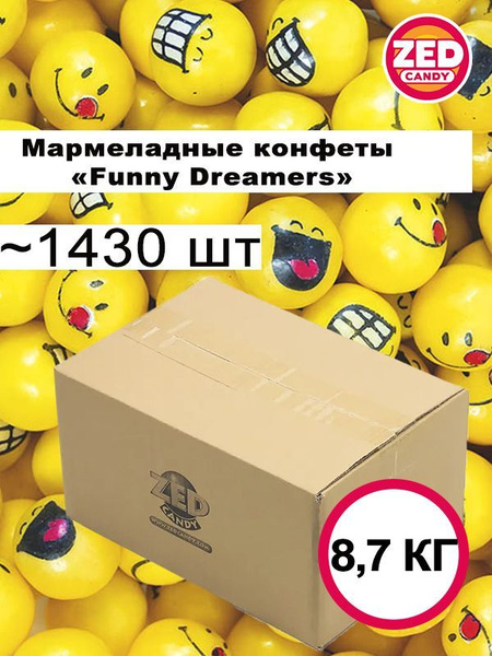 Характеристики Конфеты мармеладные жевательные "Funny Dreamers" от ZED ...