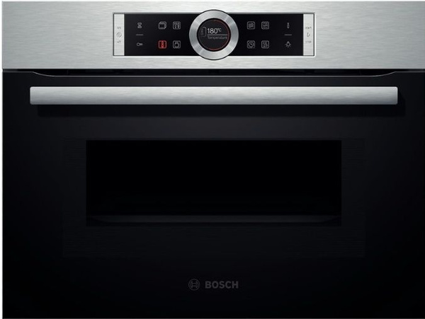 Bosch Электрический духовой шкаф CMG633BS1, 56 см - купить с доставкой ...