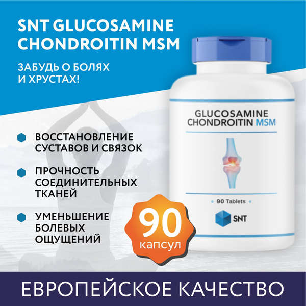 SNT Glucosamine & Chondroitin & MSM (90 табл) - купить с доставкой по ...