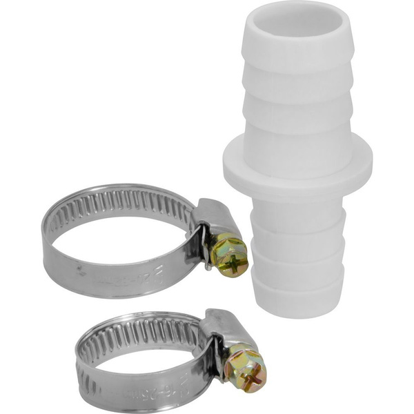 Соединитель поливочных шлангов 3/4"х1", 19/22 мм, в комплекте с ...