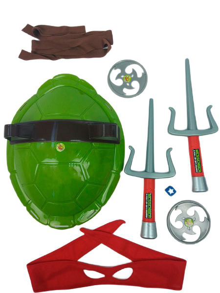 Игровой набор Черепашки-ниндзя Рафаэль TMNT Raphael (панцирь, оружие ...