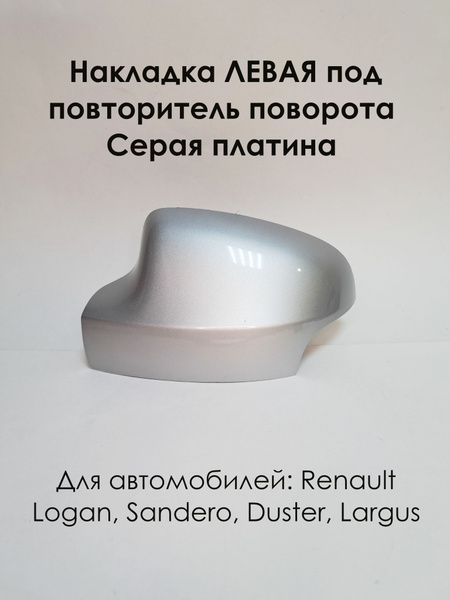 Накладка на зеркала Рено Логан, Дастер, Ларгус, Renault Logan, Duster ...
