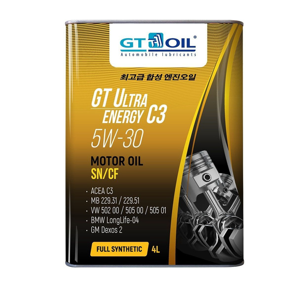Масло моторное GT OIL 5W-30 Синтетическое - купить в интернет-магазине ...