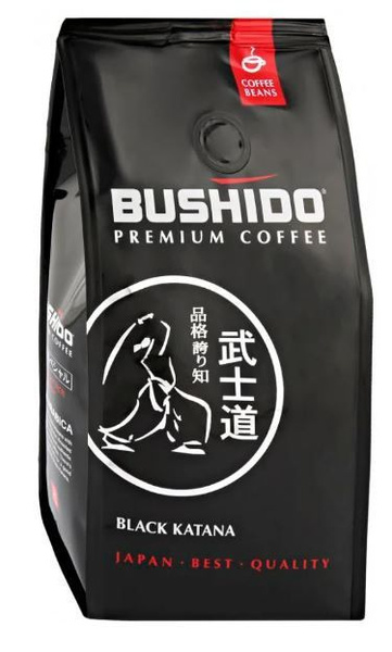 Кофе Бушидо Блэк Катана в зернах 227 гр (Bushido Black Katana ...