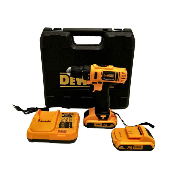 Аккумуляторная дрель-шуруповерт DEWALT DCD718 18V 200 Вт 400 об/мин ...