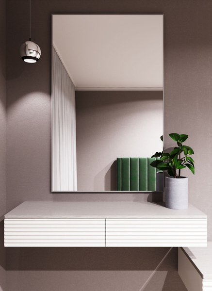 Зеркало интерьерное ONE MIRROR, 130 см х 80 см, 1 шт - купить по низким ...