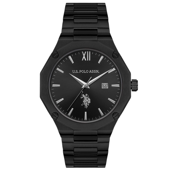 Часы наручные мужские U.S. POLO ASSN. USPA1056-03, Кварцевые, 44 мм ...