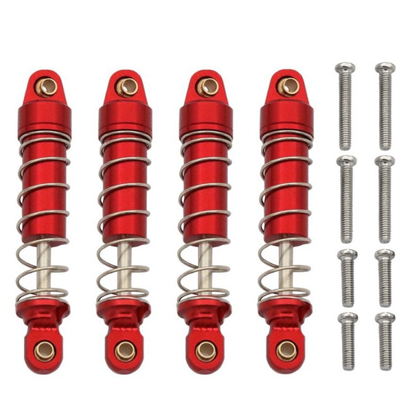 4x Metall Stoßdämpfer Für TRX4M RC Cars - Upgrade Für Bronco & Defender 1/18 Crawler