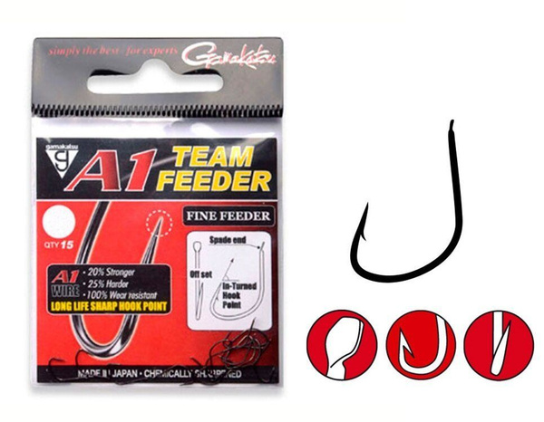 Gamakatsu A1 Team End Feeder Hook 100 cm Gr. 10