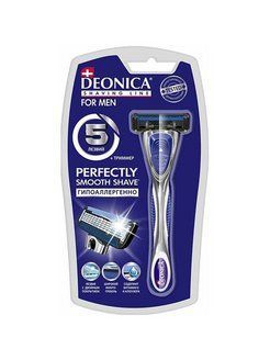 DEONICA Бритва со сменной кассетой For Men 3 лезвия купить на OZON по ...