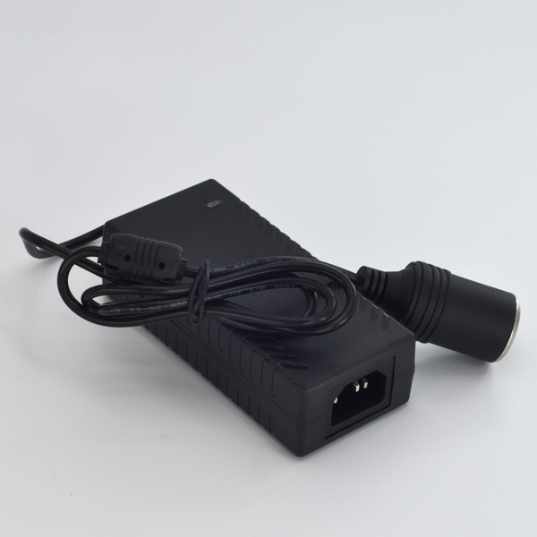 Блок питания с 220V на 12V 5A с гнездом прикуривателя Адаптер 220в ...