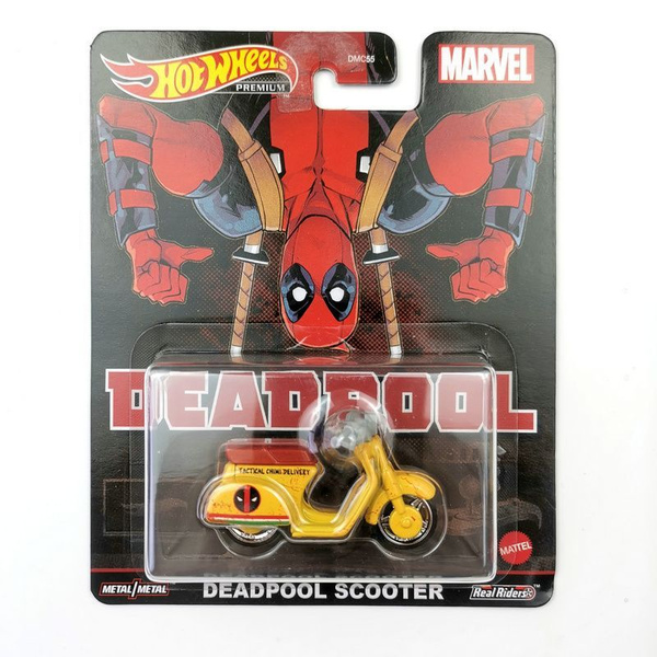 Модель коллекционная Hot Wheels Retro Enterntainment Deadpool Scooter ...