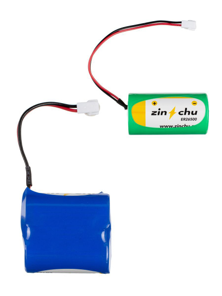 Комплект батареек "Zinchu" для запорного газового клапана G10 G16 G25 G40 ELEKTR