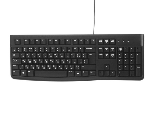 Мембранная клавиатура Logitech K120 купить по низкой цене: отзывы, фото ...
