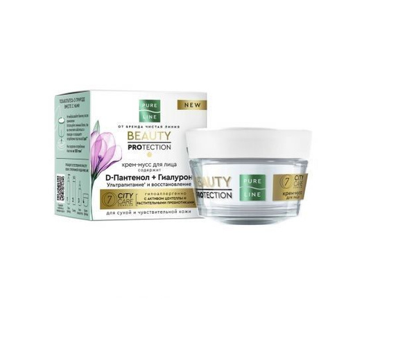 Чистая Линия Крем-мусс для лица Pure line, 45 мл - купить с доставкой ...