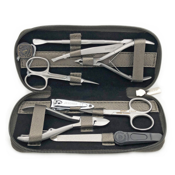 Набор инструментов для маникюра Zinger Маникюрный набор 7106, 8 ...