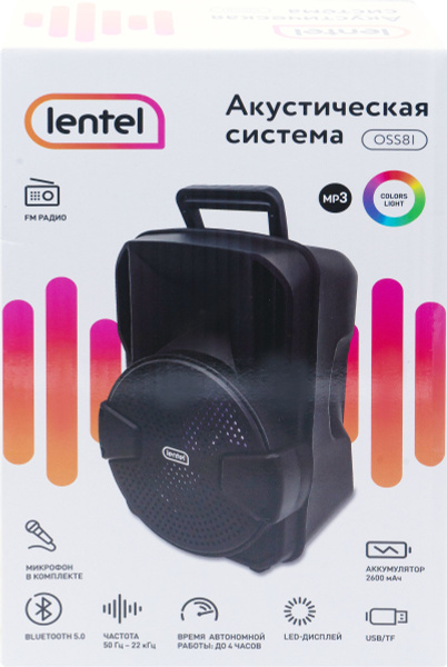 Беспроводная колонка LENTEL акустическая-система-лента - купить по ...