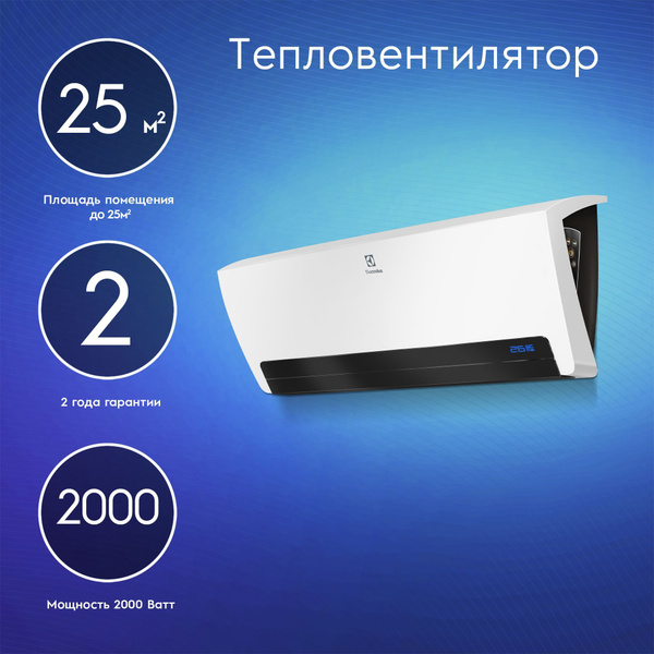 Настенный тепловентилятор Electrolux EFH/W-9020 купить на OZON по ...
