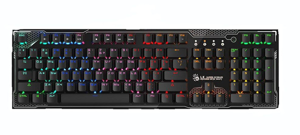 Оптико-механическая клавиатура A4Tech Клавиатура A4Tech Bloody B810R ...