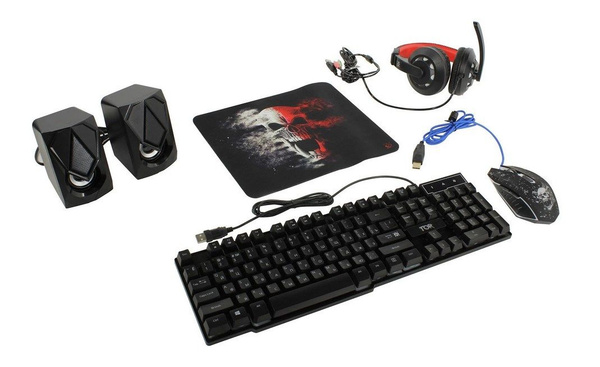 Мембранная клавиатура Defender Игровой набор Defender Tor MHP-127 ...