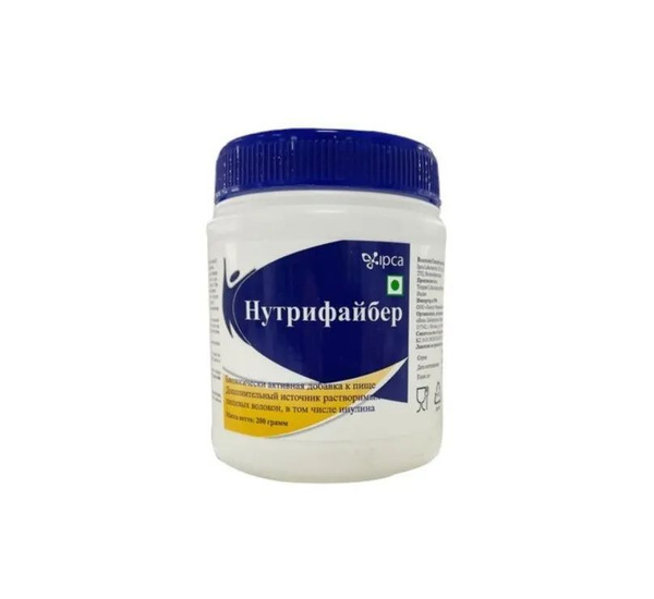 Нутрифайбер (Nutrifiber) источник пищевых волокон, порошок, Индия, 200 ...