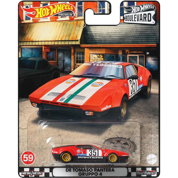 Hot Wheels Premium De Tomaso Pantera Gruppo