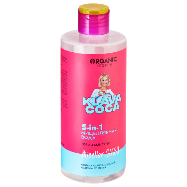 Organic Kitchen Мицеллярная вода "Micellar Guru 5-in-1" Klava Coca ...