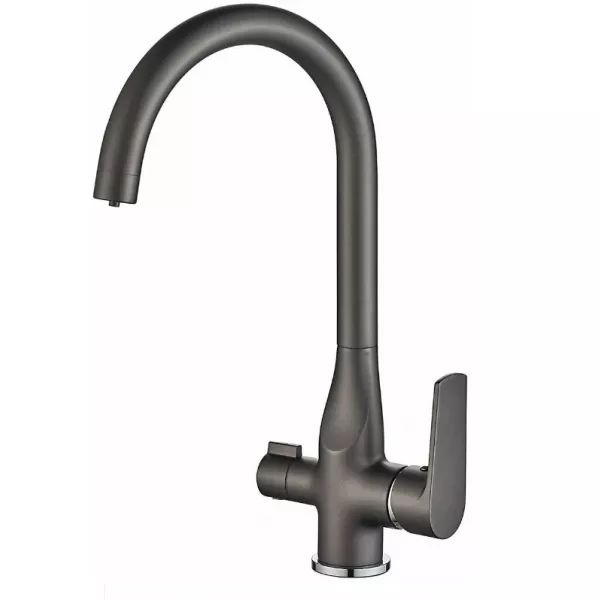 Смеситель для кухни HAIBA HB76533-3 с переключением на фильтр для ...