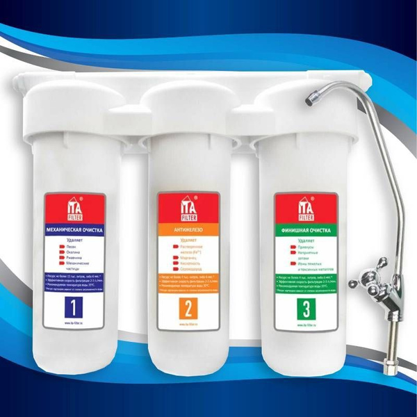 Фильтр встраиваемый под мойку, ITA Filter Питьевая система ИТА BRAVO ...