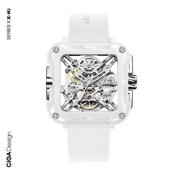 CIGA Design Часы наручные Механические CIGA Design X FOURTRY, белый ...
