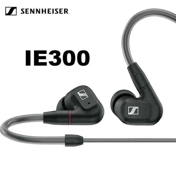Наушники Вкладыши Sennheiser проводные IE 300 3.5MM черный - купить по ...